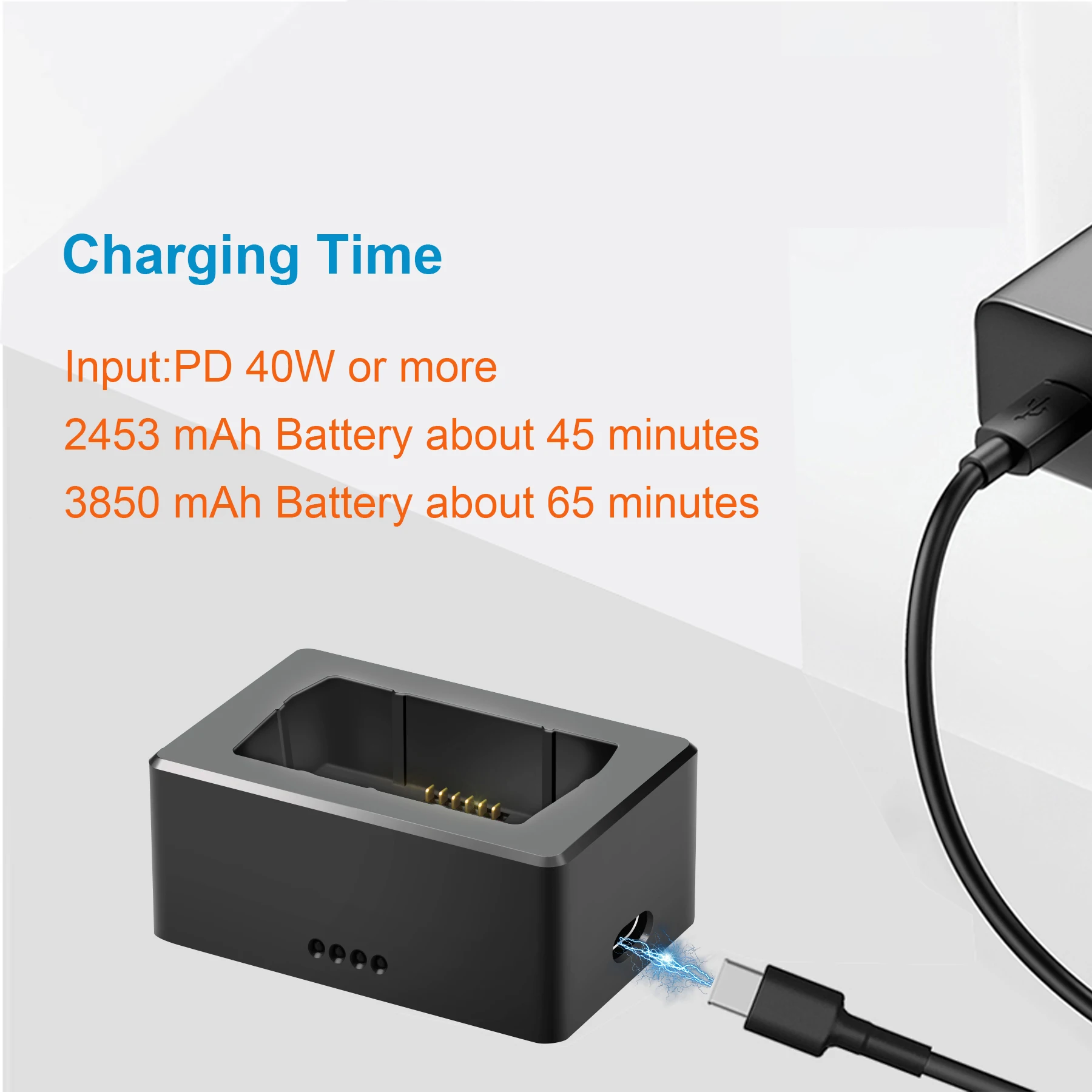 For DJI Mavic Mini 4 Pro Charger Battery Housekeeper USB Charging Treasure Type-c Charging Box for DJI Mini 3 Drone Accessories