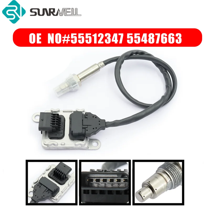 

55487663 55512347 New NOX Sensor Nitrogen Oxygen Sensor suitable for Vauxhall For Opel Vauxhall Insignia B Country Tourer