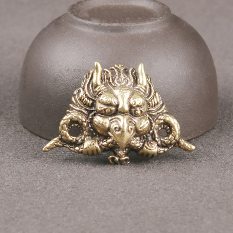 1 Pcs Brass Garment Decoration Rivets Conchos Button Mythological God Bird Garuda Shape Leather Belt Wallet Bag Screwback Buckle
