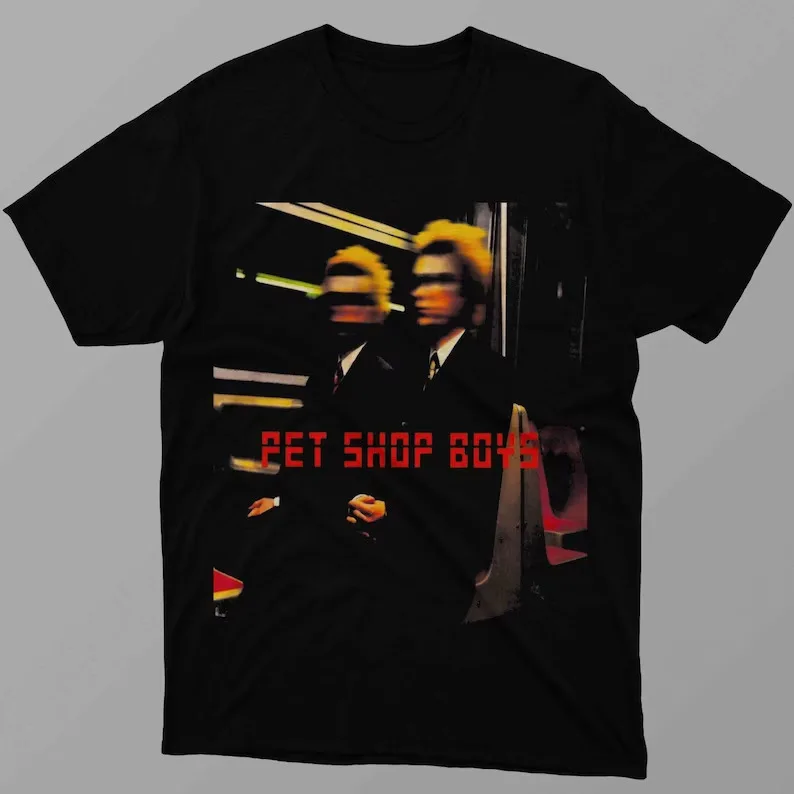 Rare Pet Shop Boys T shirt Full size S to 5XL GC1479