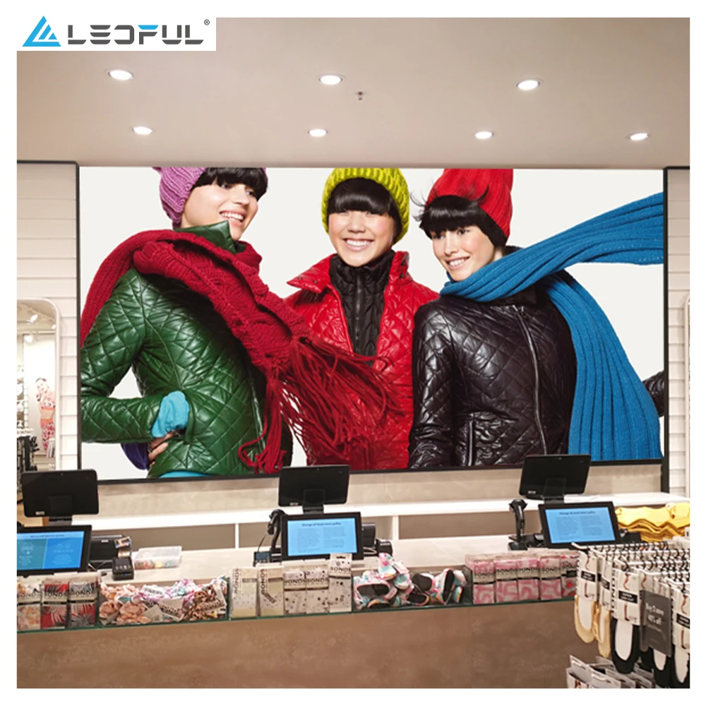 Pequeno passo de pixel led p1.56 p2 p3 display 4k hd tela de tv led interna de alta resolução parede de vídeo telas led smd