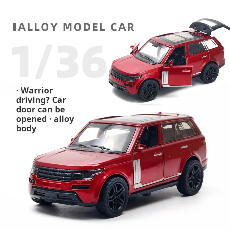 

1:36 внедорожник, модель автомобиля из сплава, имитация модели, игрушечный сплав, детский автомобиль для Land Rover, декоративные подарки