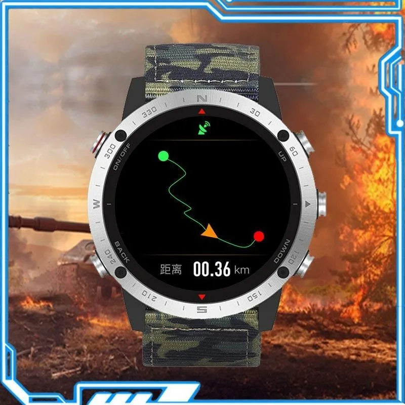 Sports Watch Heart Rate Running Swimming Altitude Air Pressure Compass Waterproof Fashion Men's Watch
