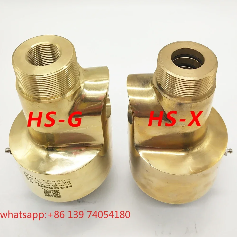 suitable for Single and two-way water copper rotary joint HDHS8/10/15/20/25/32/40/503/4/6 inch 1/1.2 inch