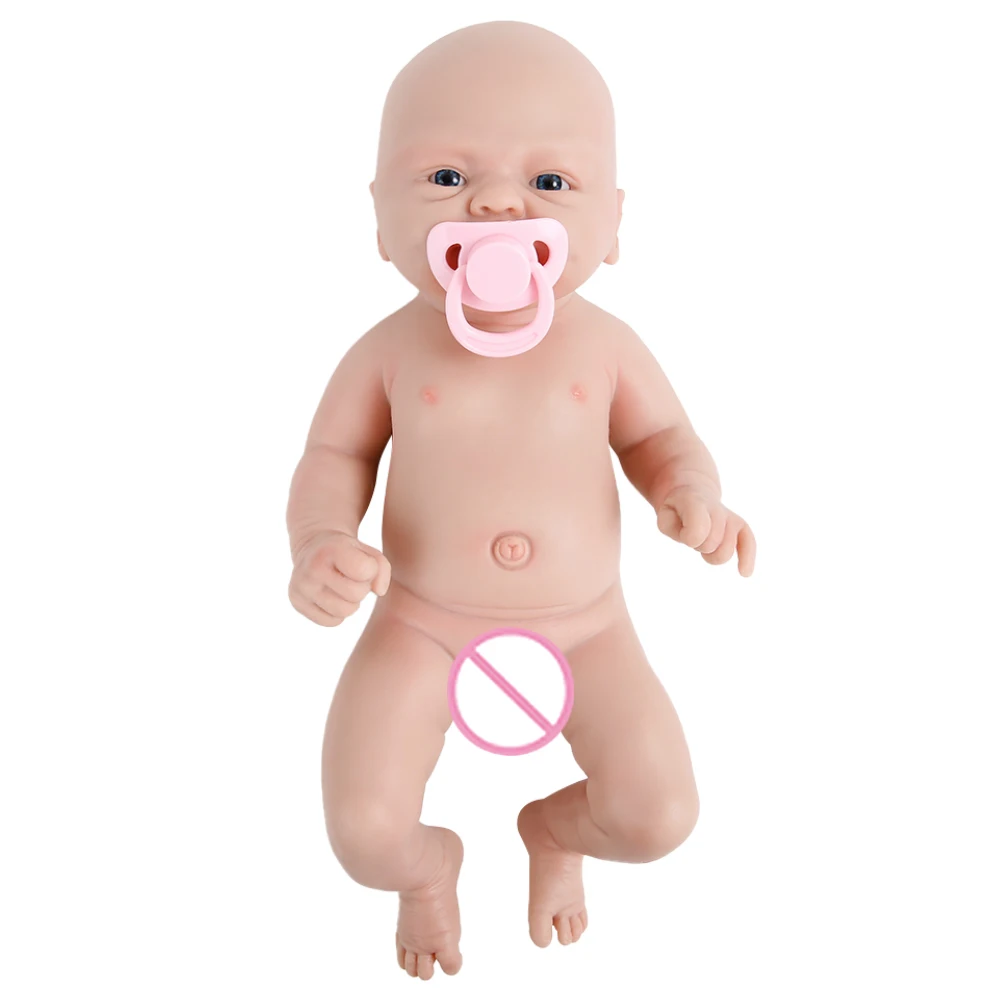 IVITA WG1512CT poupée bébé Reborn en Silicone complet 36 cm 1.76 kg sucette magnétique réaliste Bebe bébé jouet pour enfants avec des vêtements