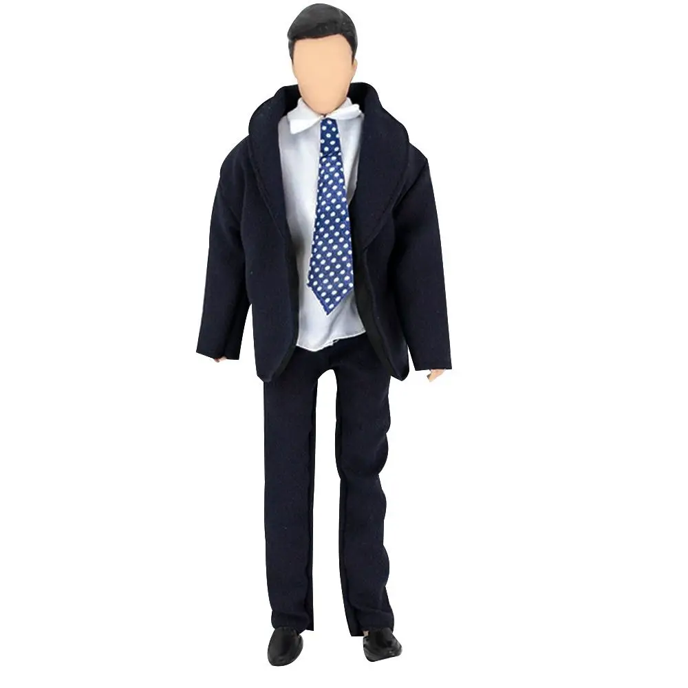 

1 Set Accessories Suit Clothes Doll Pants Casual Suit 1/6 Doll Clothes Daily Wear Male Doll Shirt