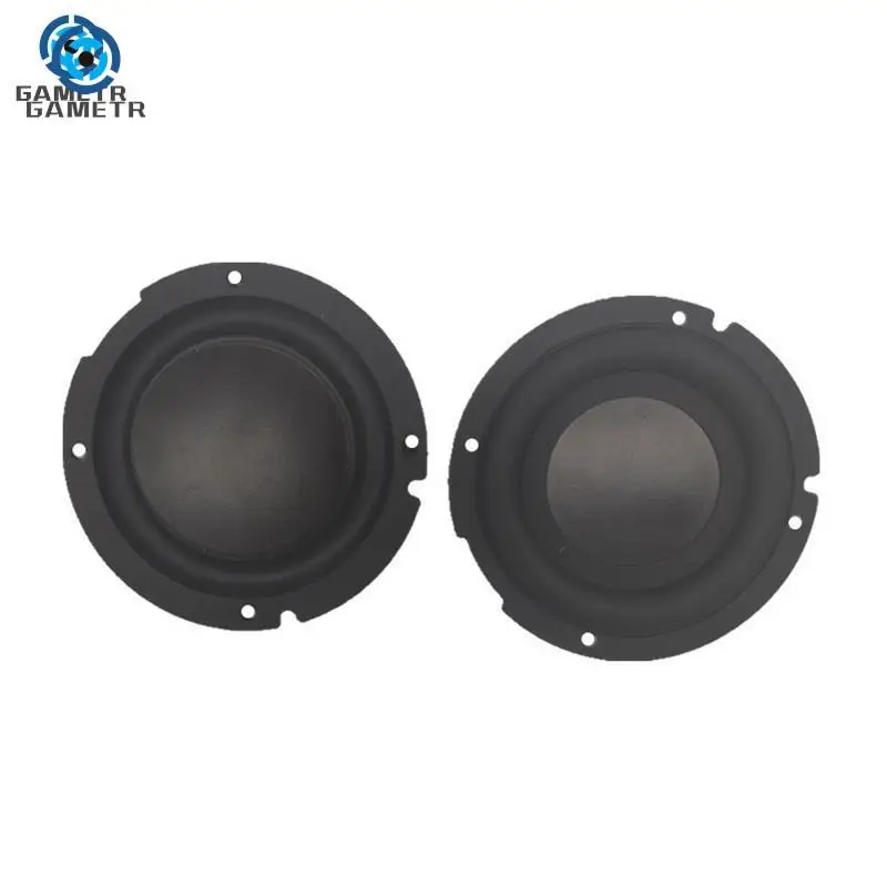 Aksesori Speaker teater rumah DIY, suku cadang perbaikan Speaker Radiator pasif diafragma Bass Audio 40 mm 57mm 1 buah