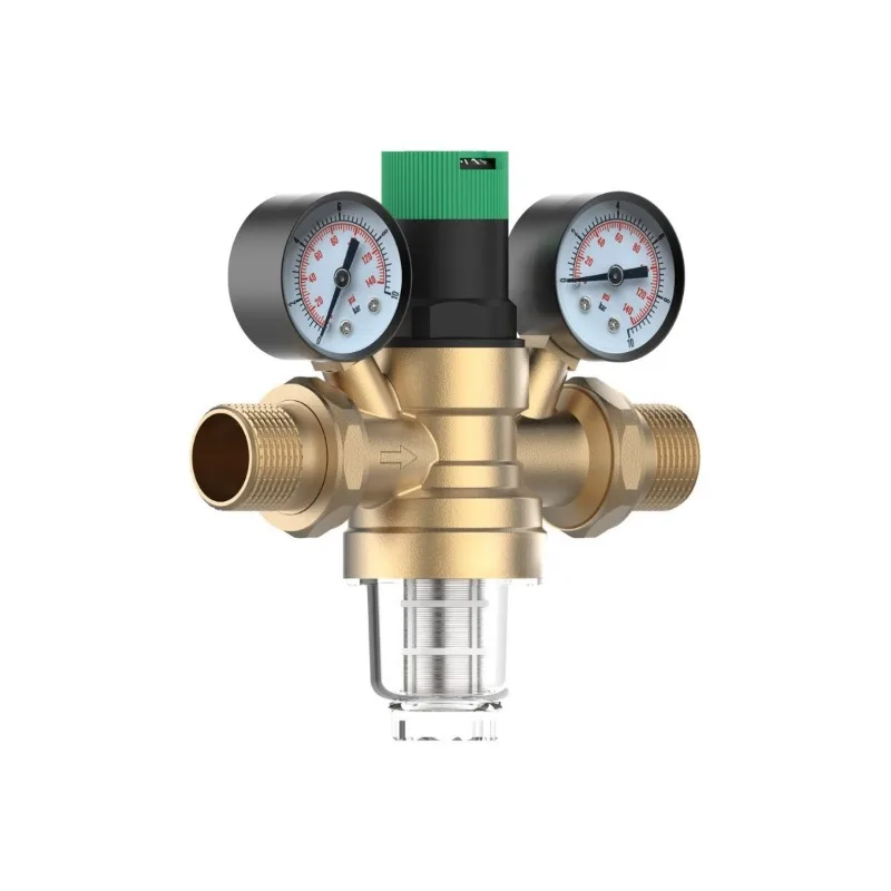 Commercial Pre Water Filter Full Copper High Flow Pressure Stabilizing Anti Scale For Whole House Water Purification System