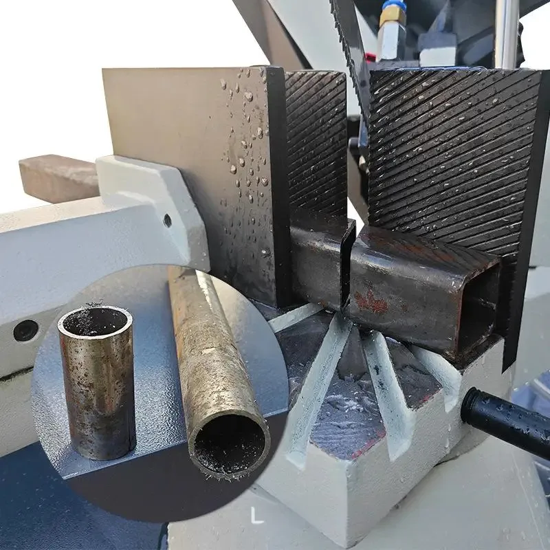 Profil and Making Vertical Cuts at Various Angl Industrial Horizontal Bandsaw Cold Cut Metal Cutting Saw