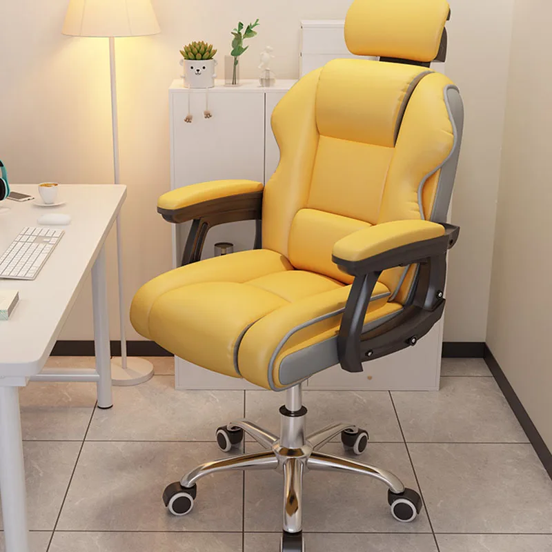 Vanity Office Chair Mobile Living Room Executive Computer Comfortable Bedroom Nordic Modern Chair Study Mobilya Home Furniture