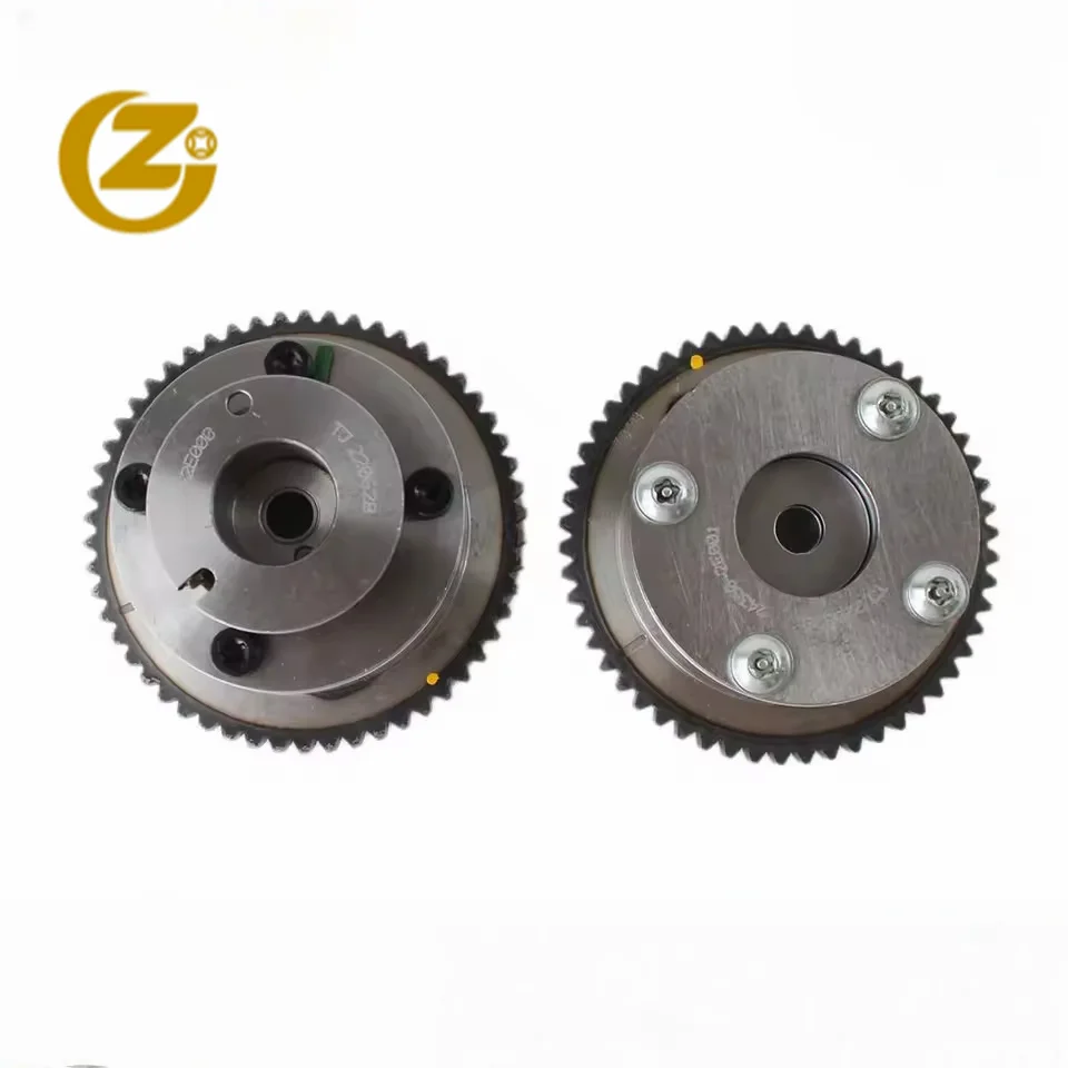 

243502E001 243702E000 Exhaust Intake CVVT Timing Camshaft Gear for hyundai Elantra for kia Soul forte 24350-2E001 24370-2E000