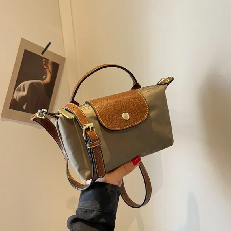 Sac à Main de Luxe à Bandoulière Simple de Styliste pour Femme, Mini Axillaire GT, Hobos Tendance