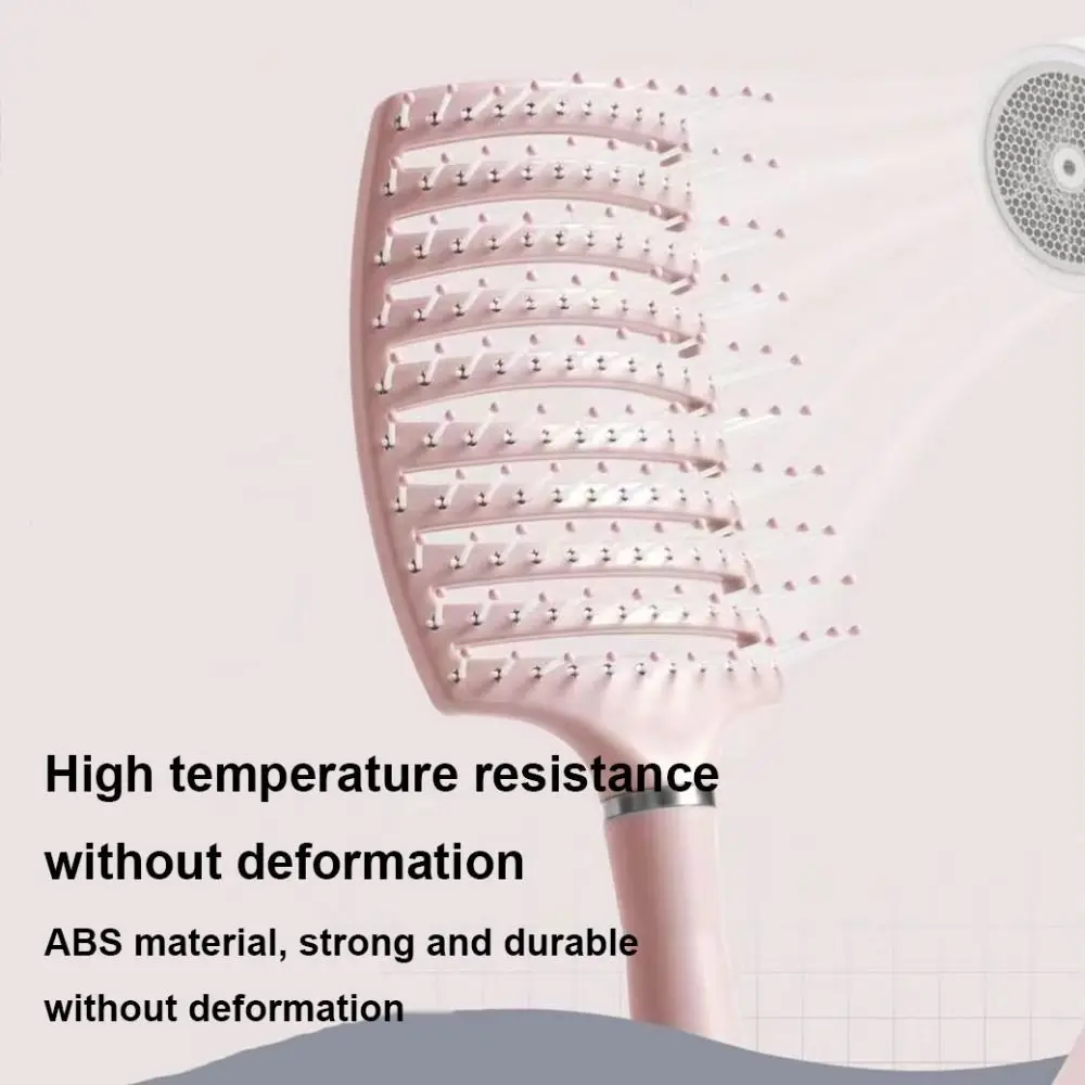 High Temperature Resistant Arc Structure Bouffant Hair Air Cushion Comb Scalp Massage Comb Hollow Comb For Curly Hair Long Hair