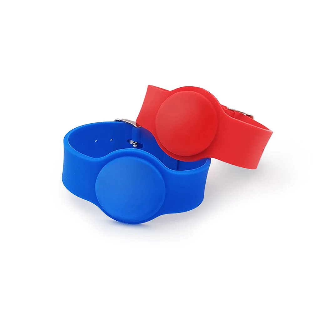 5pcs/Lot 125Khz RFID T5577 EM4305 Silicone Waterproof Proximity Rewritable Smart Adjustable Wristband Bracelet ID Card