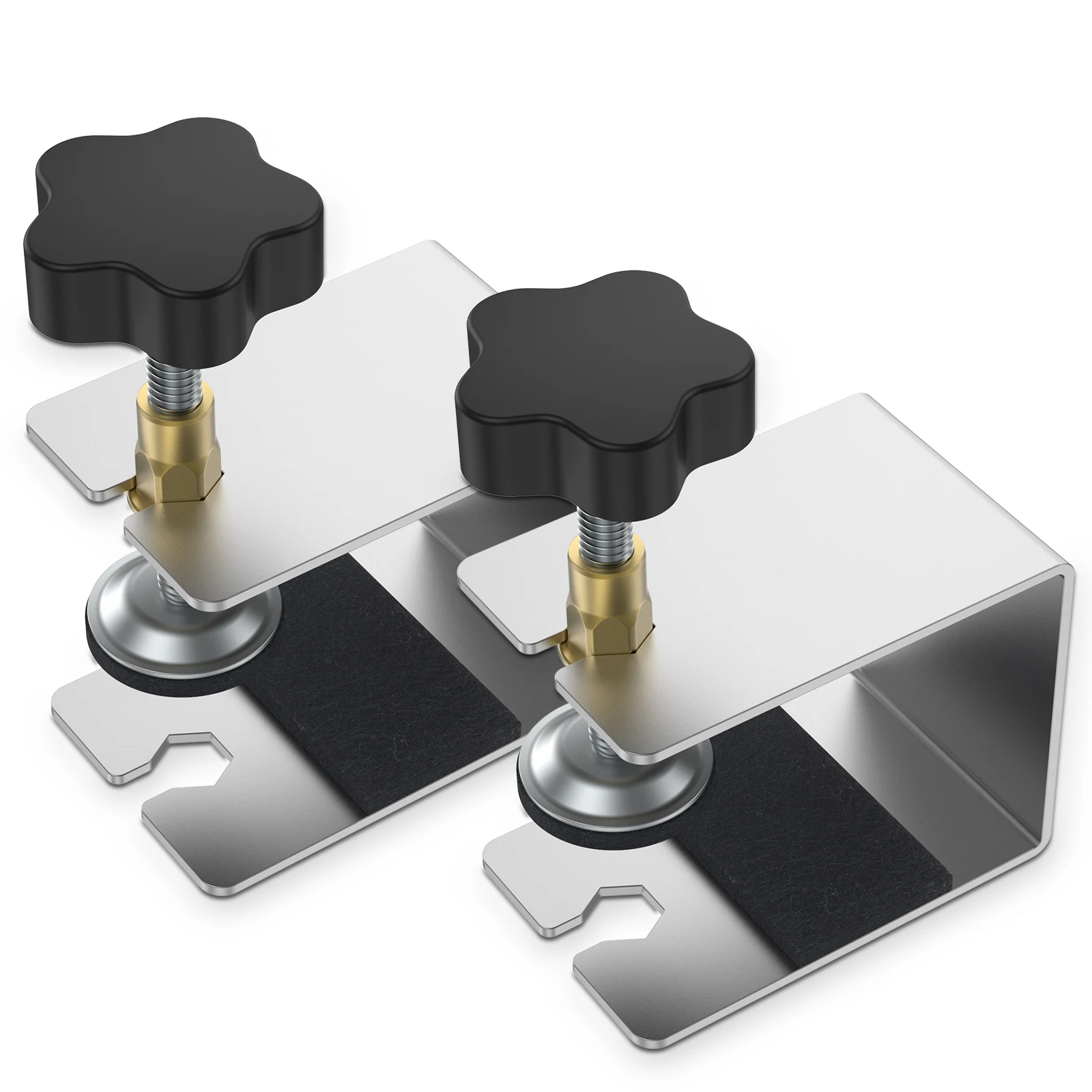 

2 шт., передний зажим для ящика, противоскользящие зажимы для установки шкафа, инструмент из нержавеющей стали, деревообрабатывающий зажим, устройство, универсальный ящик