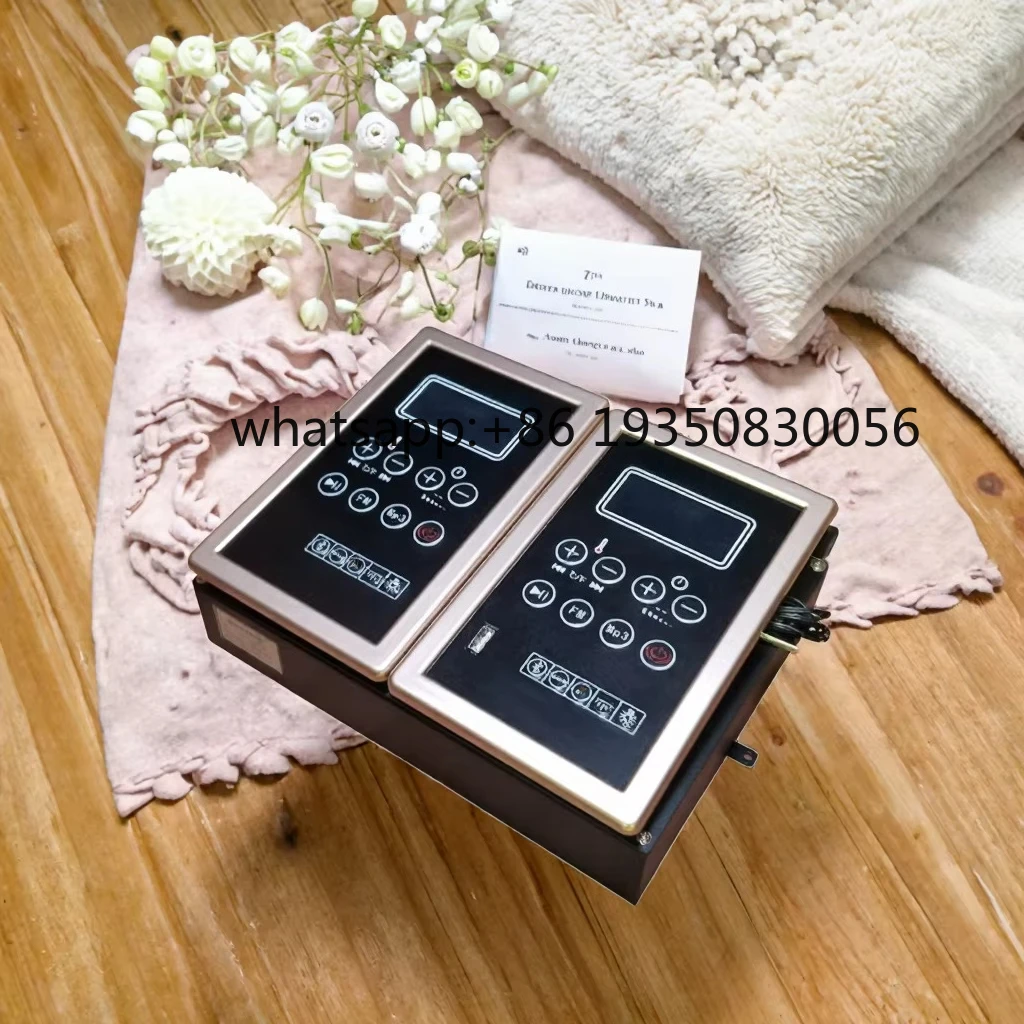 Modern Acrylic  Mobile Sauna Room Controller Electric Rectangle Tray for Bathroom Application Manufactured Acrylic