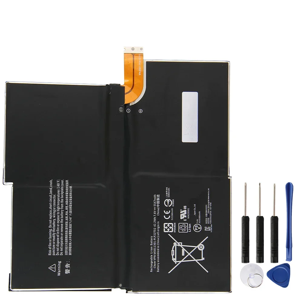 Replacement Battery G3HTA005H G3HTA009H MS011301 For Microsoft Surface Pro 3 Pro3 Quality Spare Batteries With Tools 5547mAh