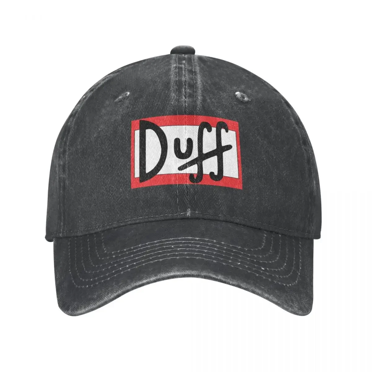 

Бейсболки унисекс с логотипом Duff Beer, потертые джинсовые потертые шапки, винтажные уличные беговые гольфы, подарочные головные уборы