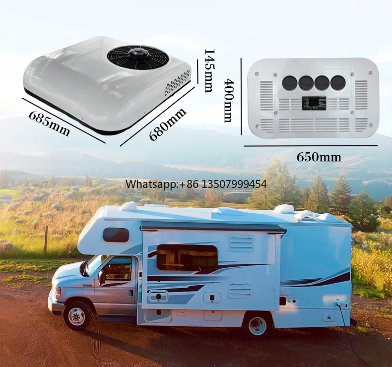 

Truck Rooftop Electric Air Conditioning 12V AC 24v Automotive Air Conditioning System for Car RVs Caravans Trucks Vans