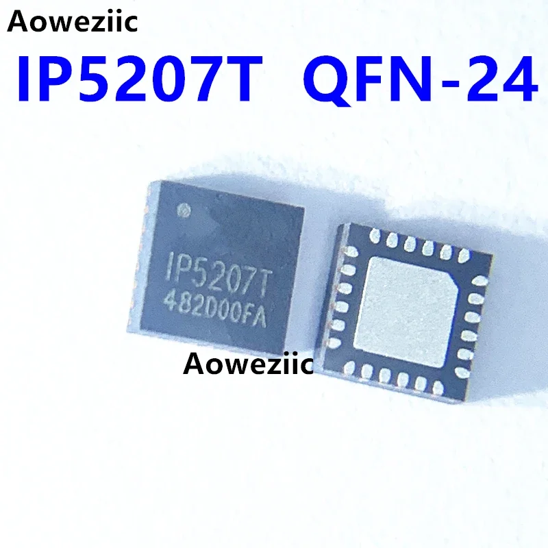 IP5207T QFN-24-EP (4 * 4) IP5207 1.2A Charging And Discharging With NTC Function Mobile Power IC