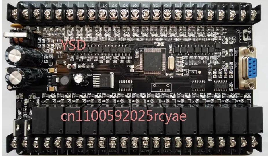 

32-bit CPU FX1N-32MRT PLC board 16 In 16 Out Analog Input 2AD 485 Screws Install Industrial Programmable Logic Controller