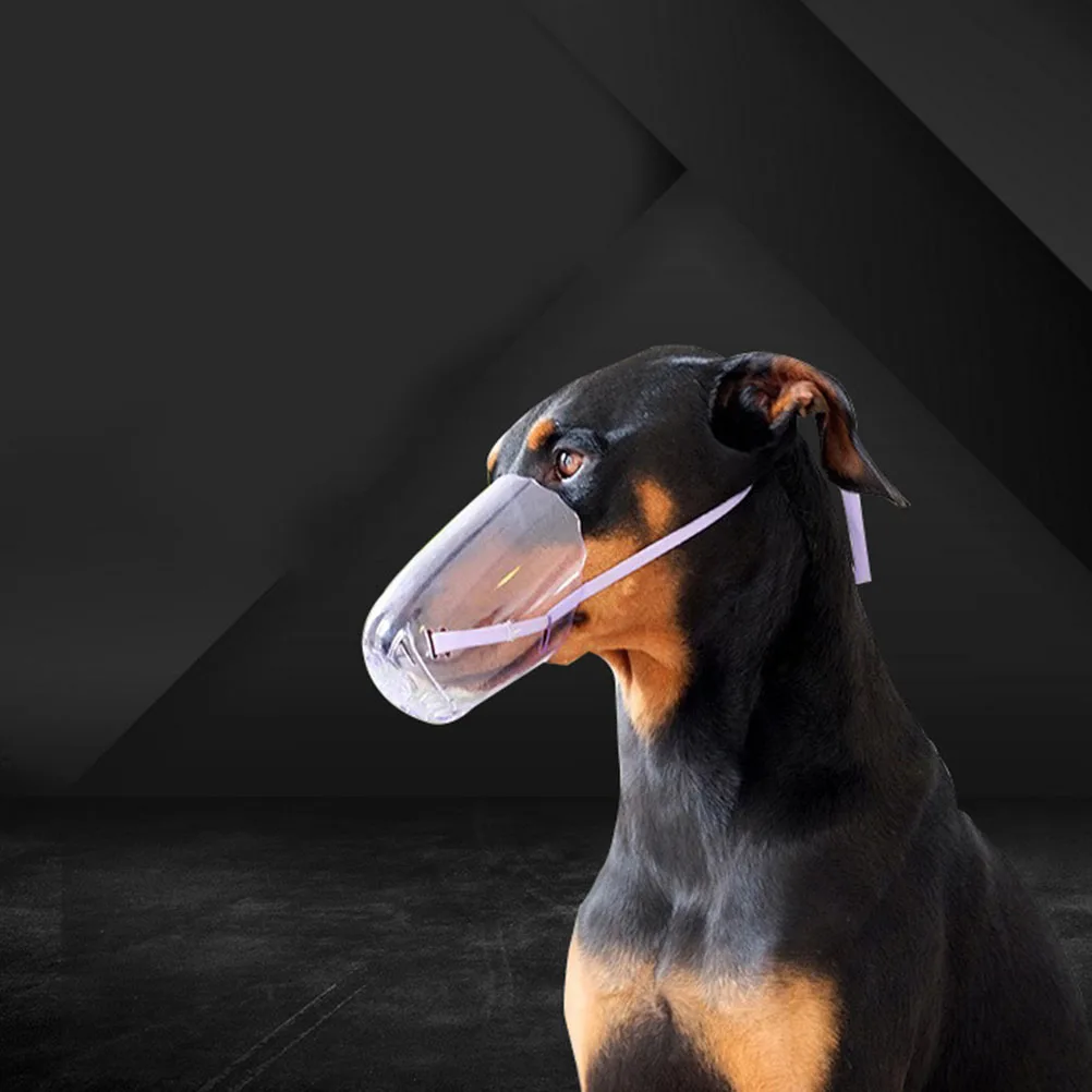 

Premium Cat Mouth Mask Puppy Muzzle for Biting Chewing Control Comfortable Wearable Anti-Barking Muzzle for Pet Cats Adjustable