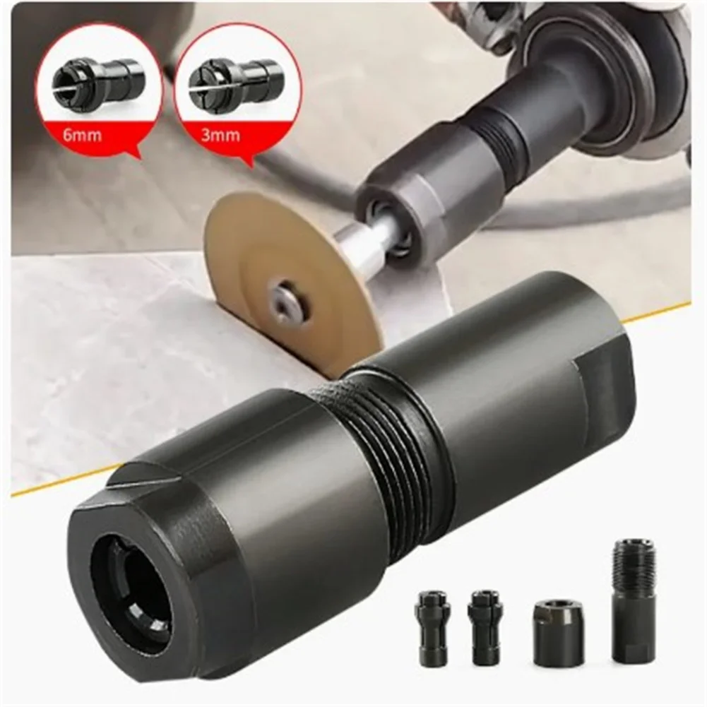 3mm/6mm Direct Grinding Conversion Head M10 Thread Abrasive Tools Angle Grinder Modified Adapter To Straight Grinder Chuck