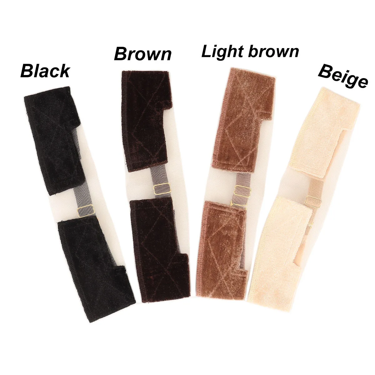 Elastic Lace Front Wig Band with Silicone Stripe Lace Wig Grip Band Velvet Grip Headband Holder for Wigs Wig Accessories image 2