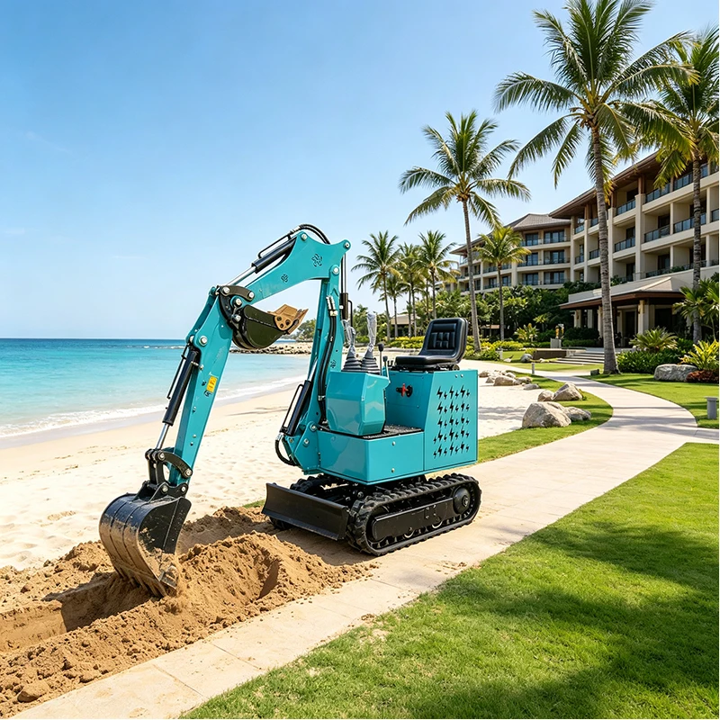 Mini Excavator Compact Hydraulic Crawler Machine Small Digger For Excavation Trenching Landscaping And Farm Maintenance
