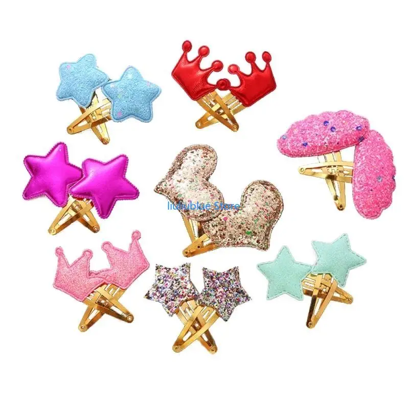 

Small Clips Hairpin Toddlers Headwear Tiny Hairclip for Daily Wear 16Pcs 62CF