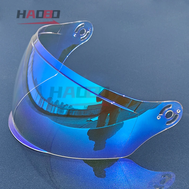 Motorcycle Helmet Lens for ORZ-806 Retro Full Helmet Colored Lens VISORS Windshield Replacement Accessories view 5