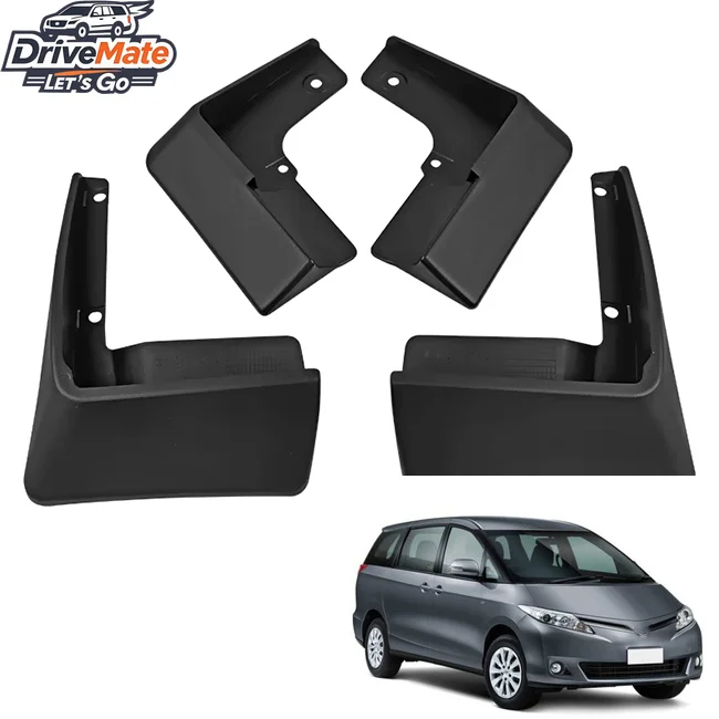 

Exterior Accessories Plastic Car Fenders-Mud PP Flaps and Splash Guards for Toyota Previa 2009-2021Guard Mud