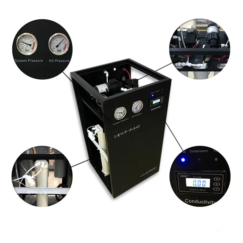 DI Water Machine Water Purified Ultra Pure Water Deionizer Filter Machine