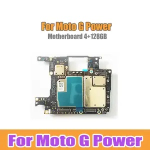 Bilashmart Original Motorola Moto G Power Motherboard Mobile Electronic Panel Circuits With Chips Plate 4GB And 64GB