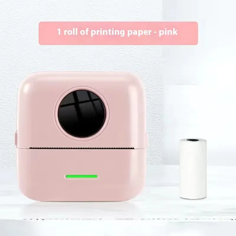 Portable Mini Bluetooth Thermal Printer Pocket Printer for Students Photo Text Notes Mistake Correction Fast Printing