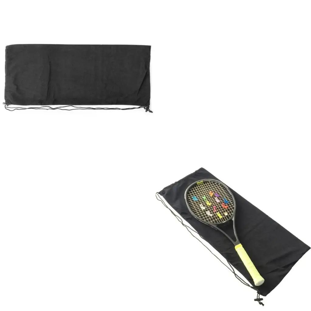 

Сумка для хранения ракеток, сумки для переноски теннисных ракеток, карман для ракетки на шнурке для тренажерного зала