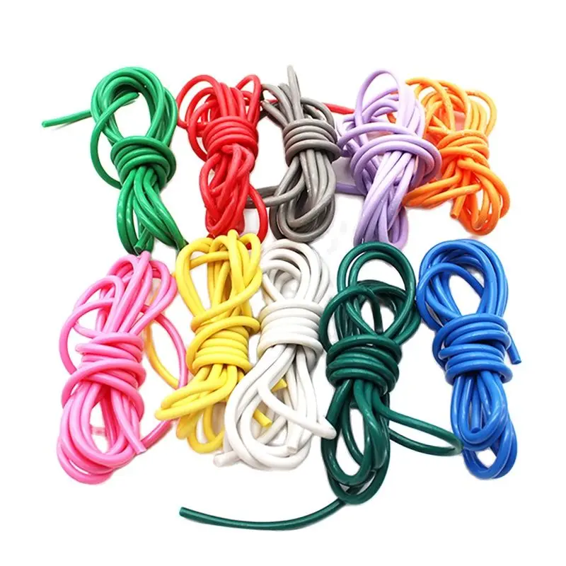 2m PVC 4mm Welding Wire Red Green Blue Pink Purple White Black Yellow Orange Grey Brown