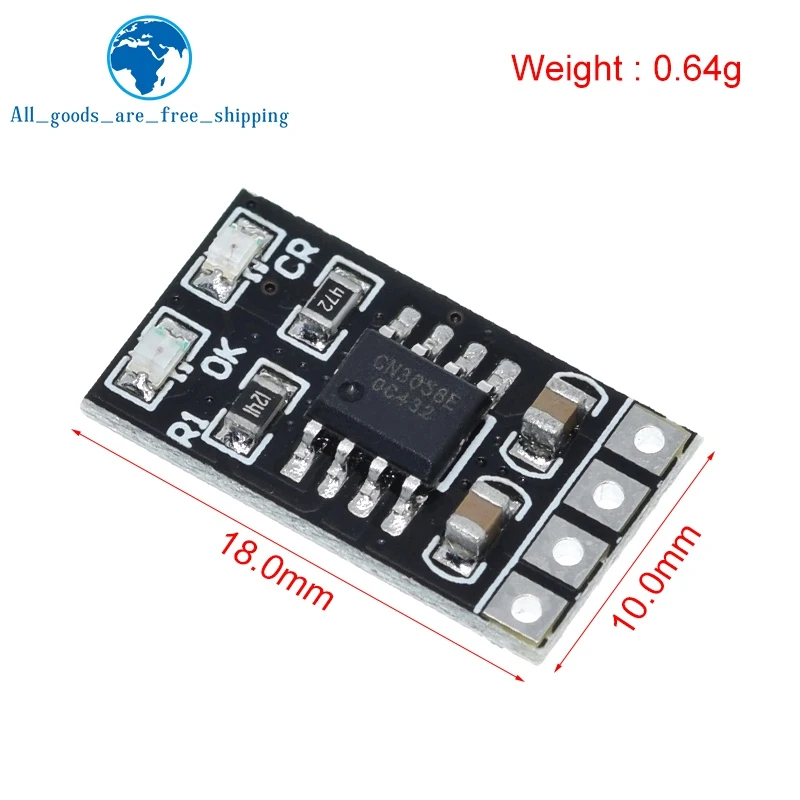 1/5 pces dedicado 3.2v lifepo4 módulo de carregador de bateria 3.6v 1a cv/cc com proteção contra sobretensão recarga automática de baixa potência