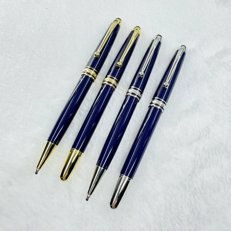 New Arrival Blue MB 163 ballpoint pen / Roller ball pen / Fountain pen office stationery luxury ball pens for Christmas Gift