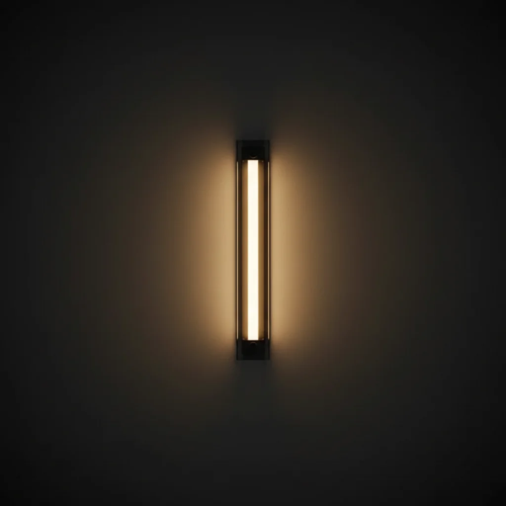 Modern Minimalist Smoky Glass Wall Lamp for Living Room Background Bedroom Corridor Home Decor Nordic Long LED Wall Sconce Light