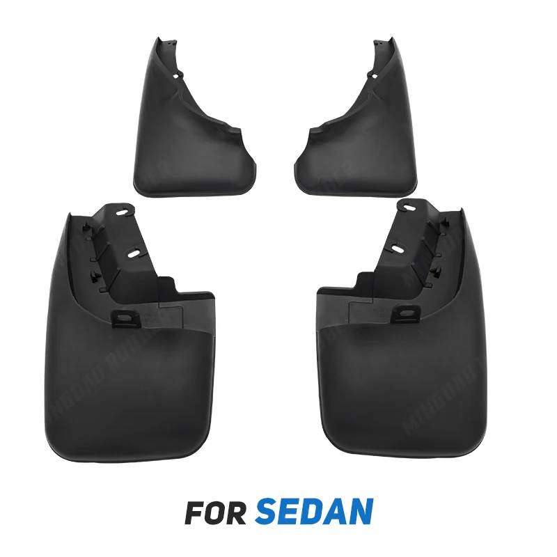 4pc Molded Mud Flaps Flap For Toyota Corolla E90 AE90 AE92 1987 - 1992  Splash Guards Mudguards 1988 1989 1990 1991