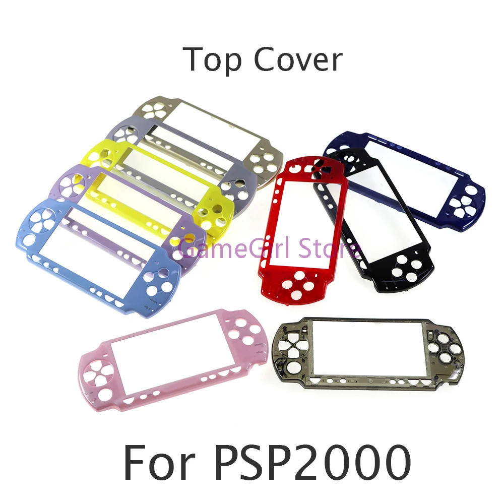 15pcs For PSP2000 PSP 2000 Multi-color Housing Front Faceplate Case Shell Top Cover with Logo