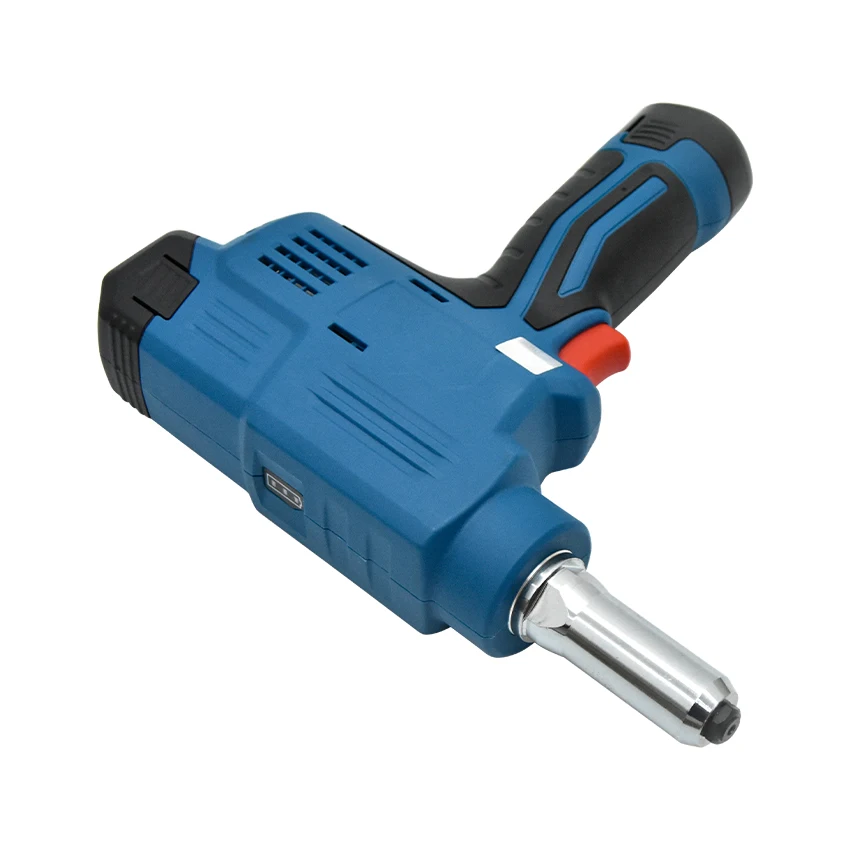 DCPM50 (tipo E) pistola remachadora de tracción de núcleo eléctrico, remachadora de batería de litio de 12V/2.0Ah, herramienta eléctrica