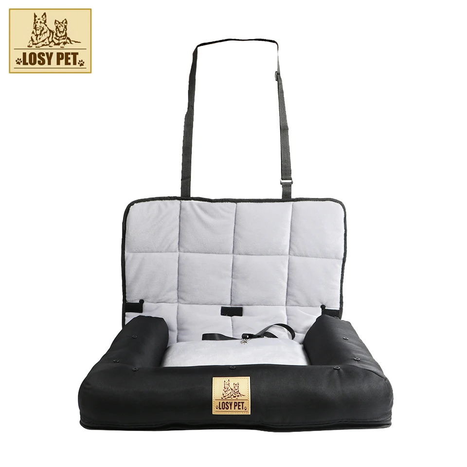Waterproof Dog Car Seat Pad with Safety Belt