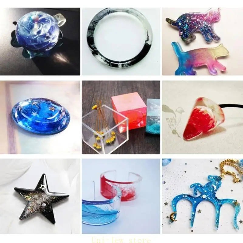 

40GB 26Pcs Colorant for UV Resin Coloring Epoxy Pigment 0.35 oz/10ml Each Colorful