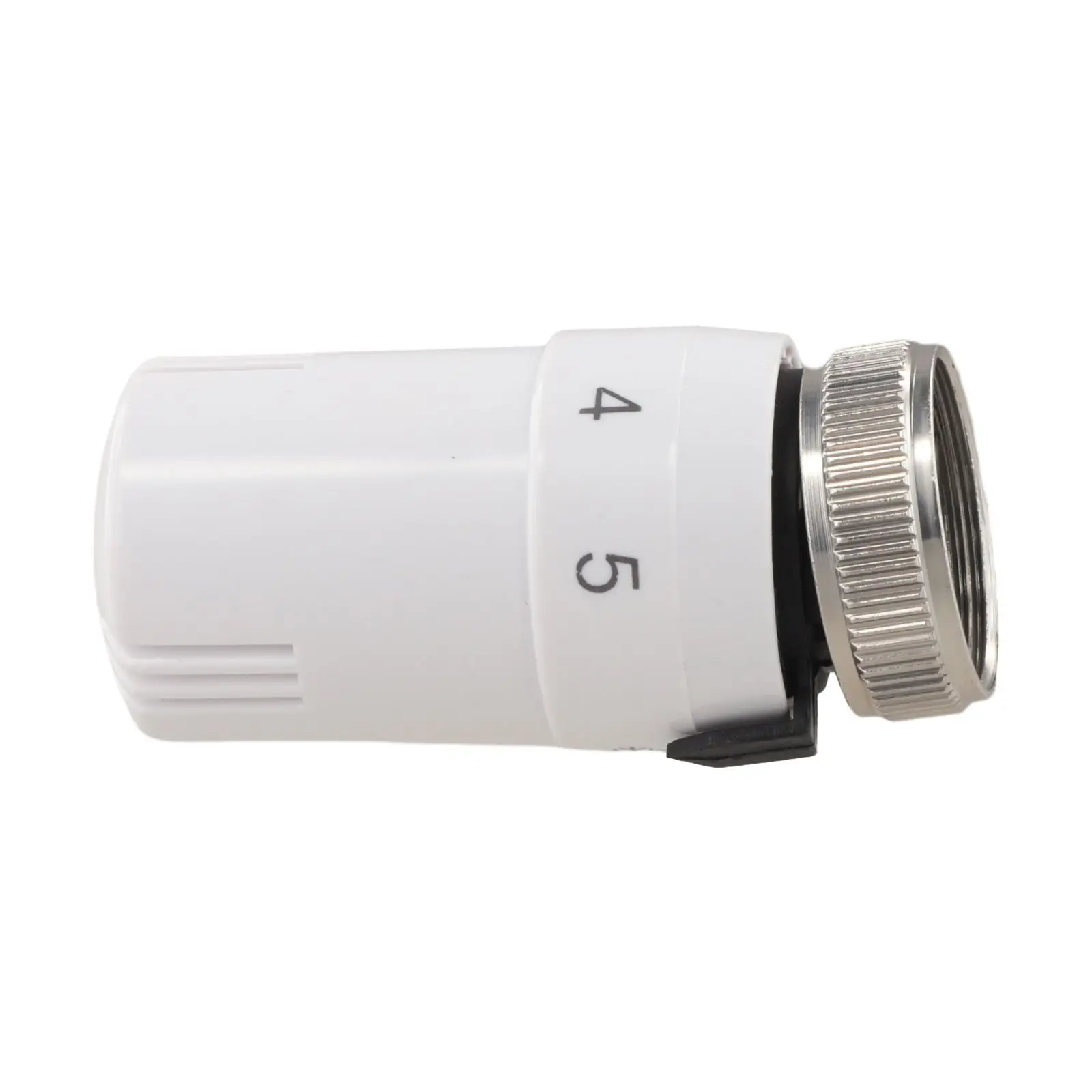 Heating Radiator Control Valve with M30 x 1 5 Thread Connection Offering Precise Water Temperature Regulation and Lock Feature