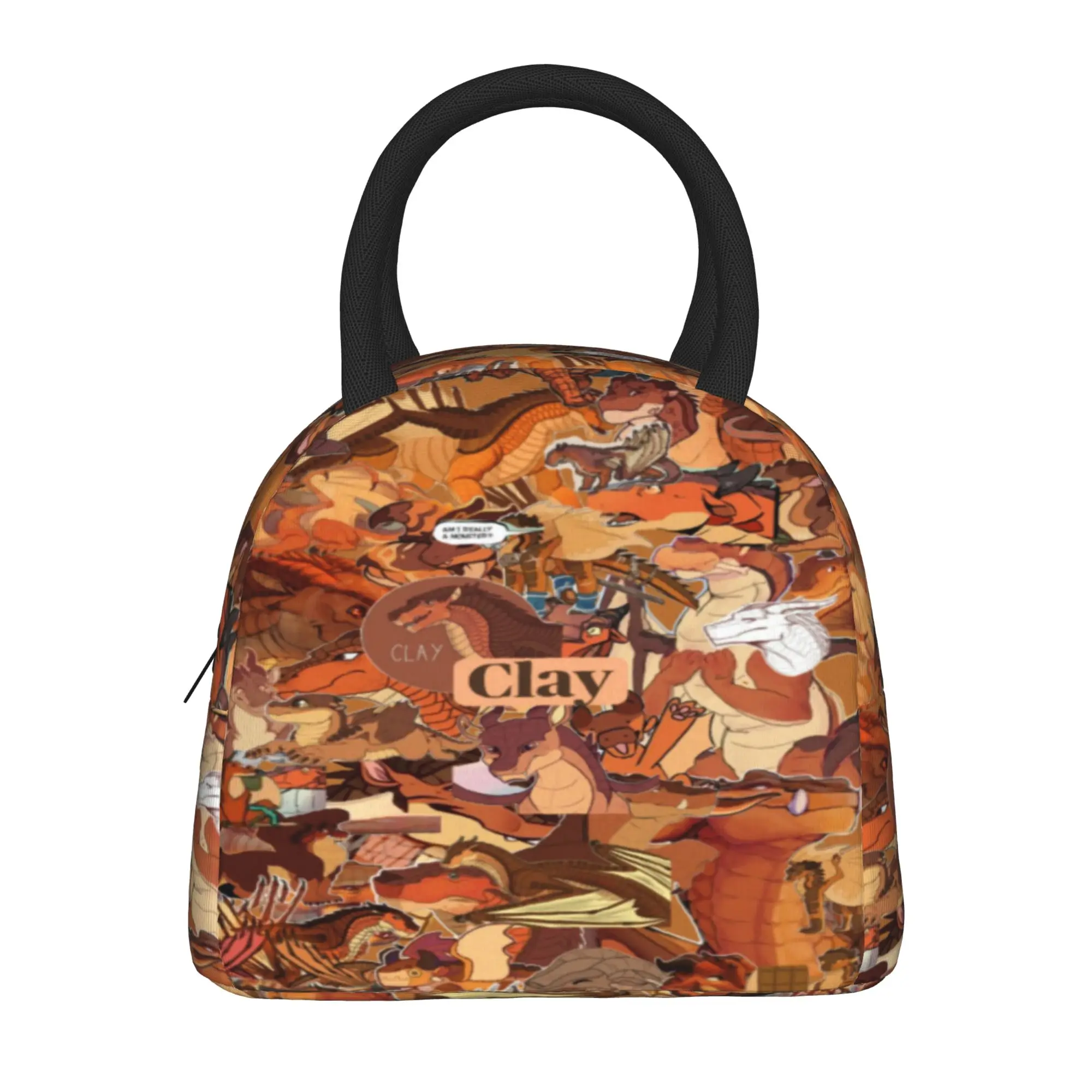 Lunch Box Wing Of Fire dragon Merch  Lunch Food Box Fashion Thermal Cooler Lunch Box For School