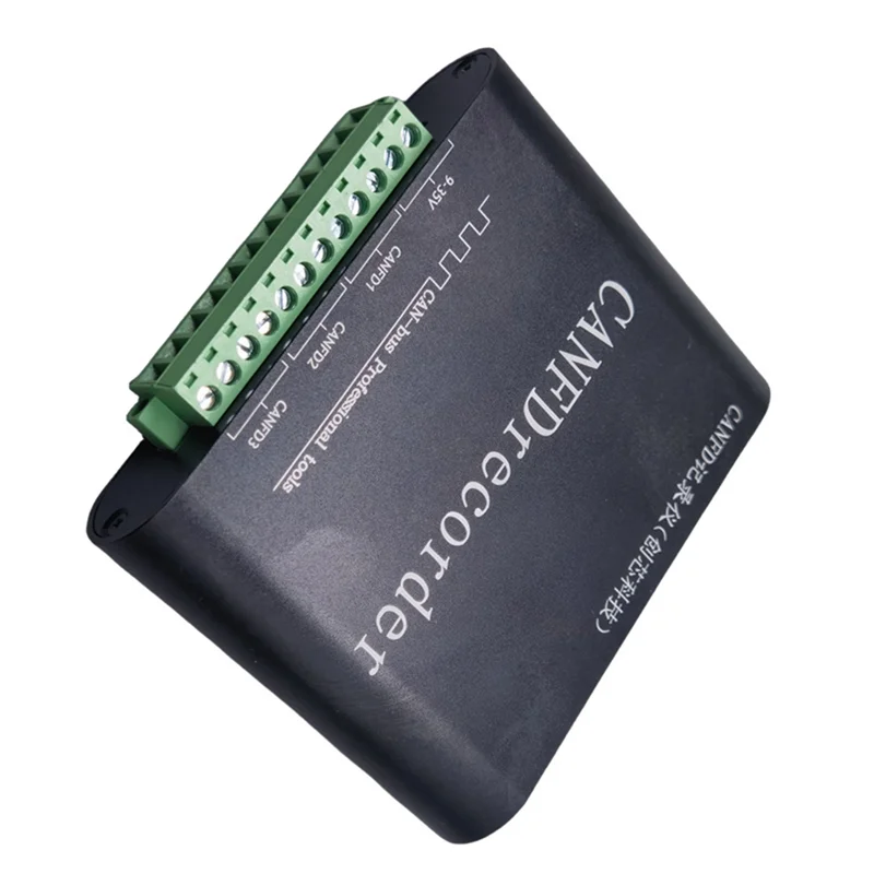 

FFYY-CANFD Bus Data Recorder 10K-5Mbps 3-Channel Offline Recording & Playback 90M/S USB3.0/Type-C Data Transfer