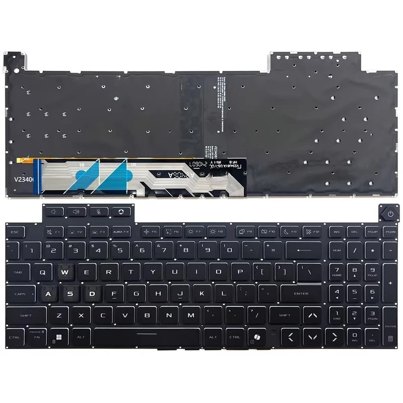 A+New US Backlight Keboard for ASUS TUF Gaming A16 FA608 FA608W FA608P FX608J