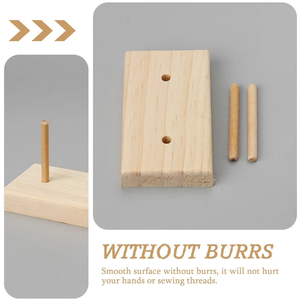 2 шт. деревянные держатели для катушек